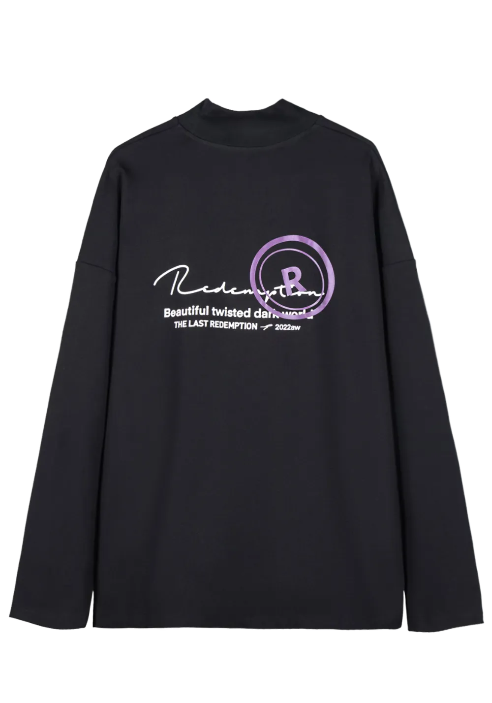 Signature Printed Turtle Neck