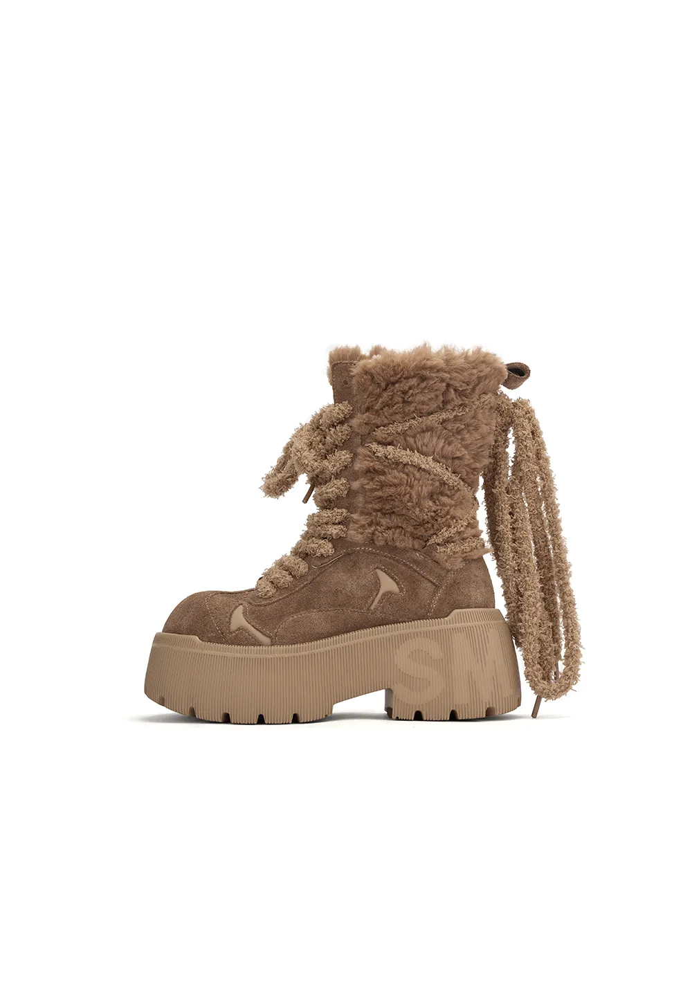 SMILEY丨Tall Snow Boots-Camel