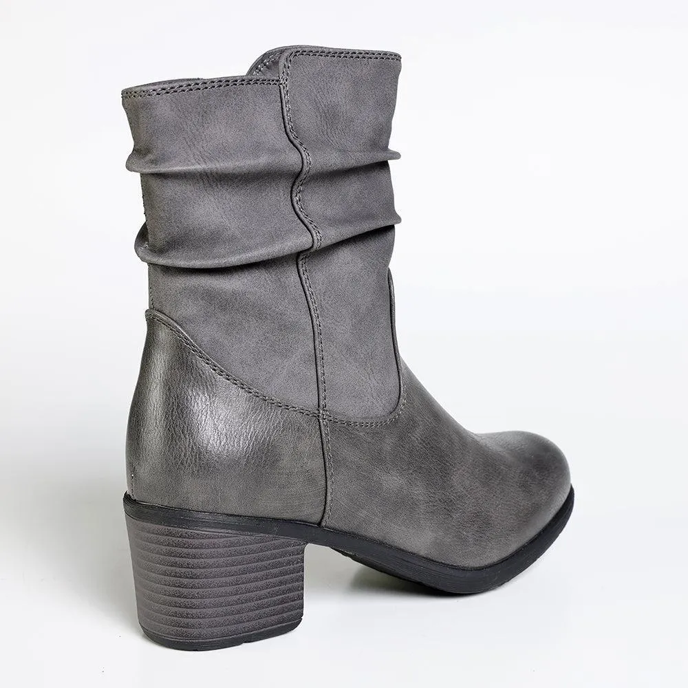 Soft Style by Hush Puppies Willow Ankle Boot - Grey