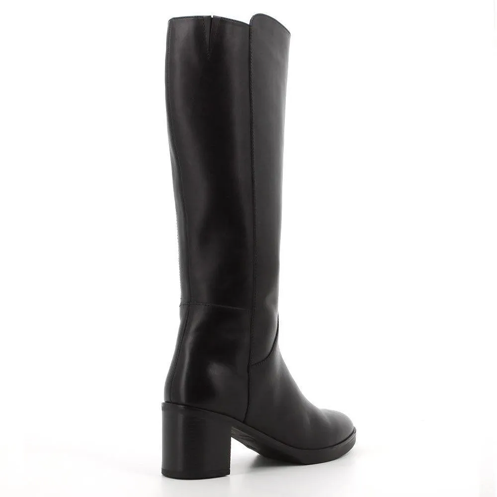Soft Style by Hush Puppy Sloane Block Boots - Black