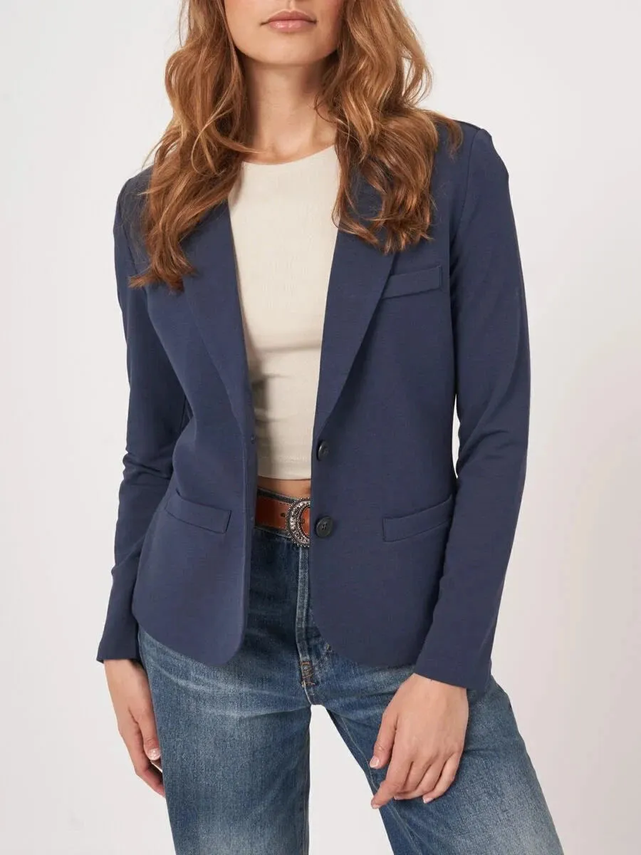 Sweatshirt Blazer Marine