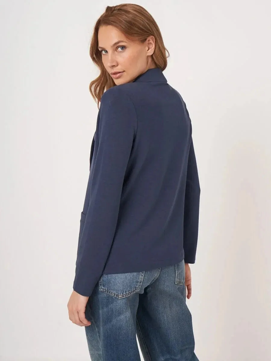 Sweatshirt Blazer Marine