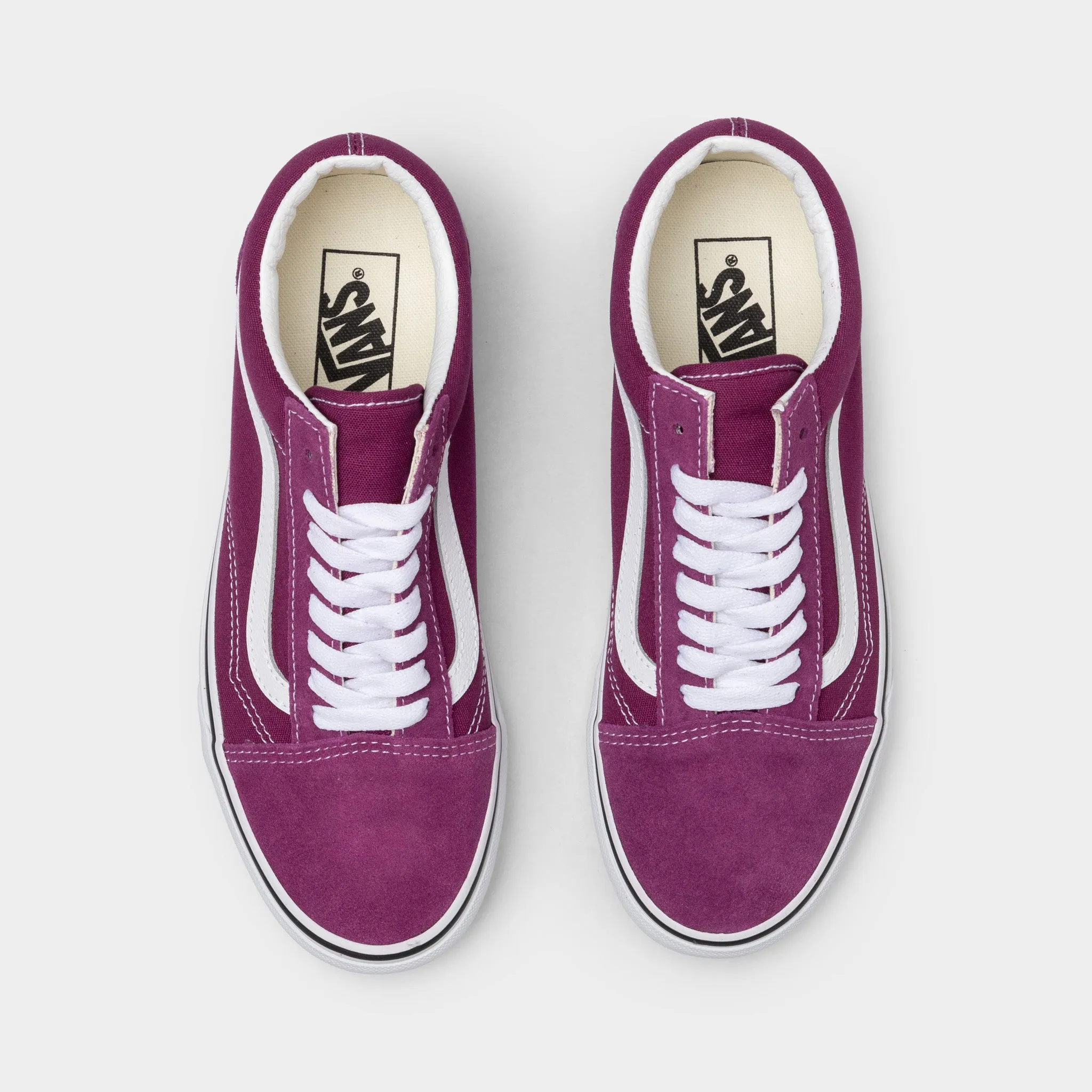 Vans Old Skool Dark Purple / White