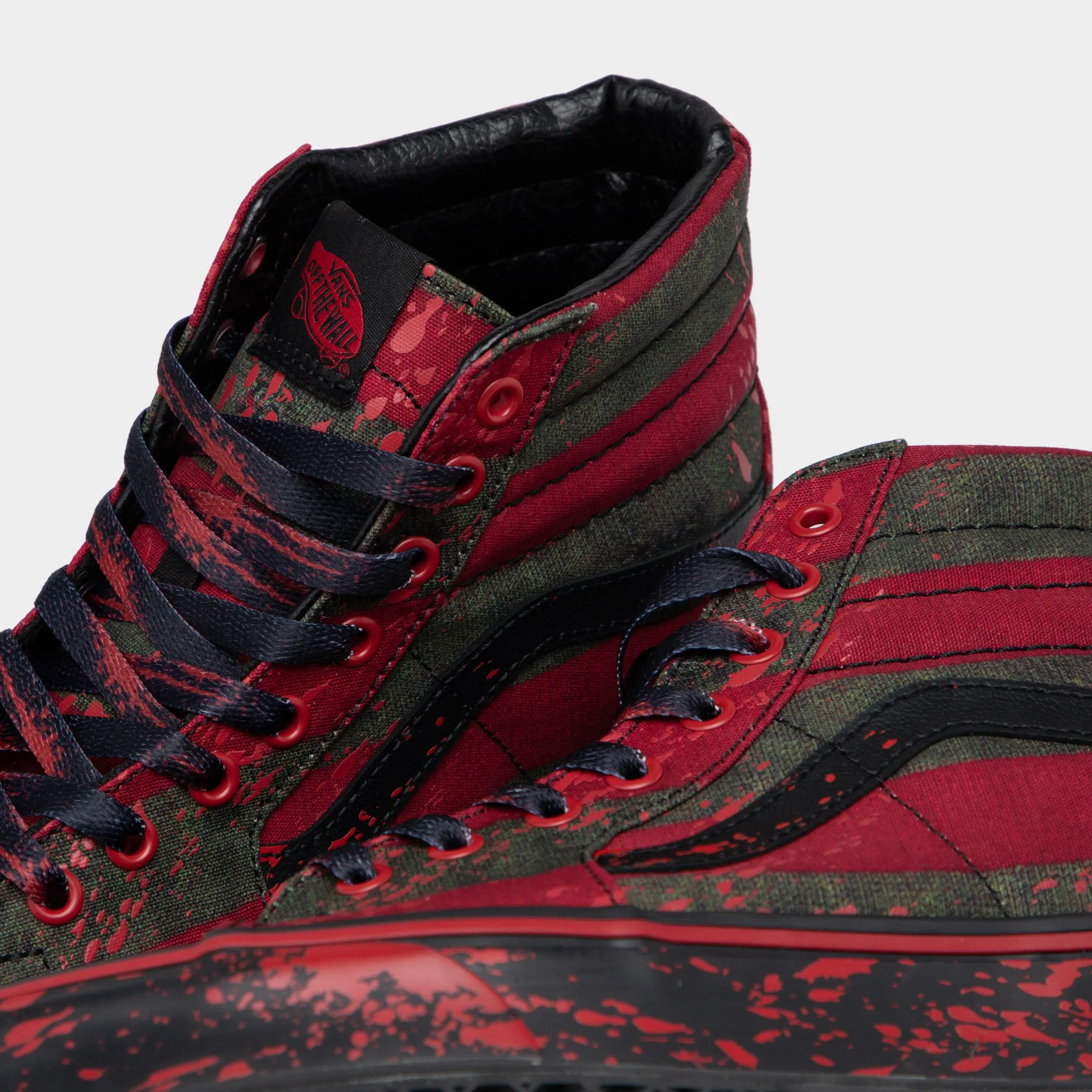 Vans x Nightmare on Elm Street Sk8-Hi / Terror Red