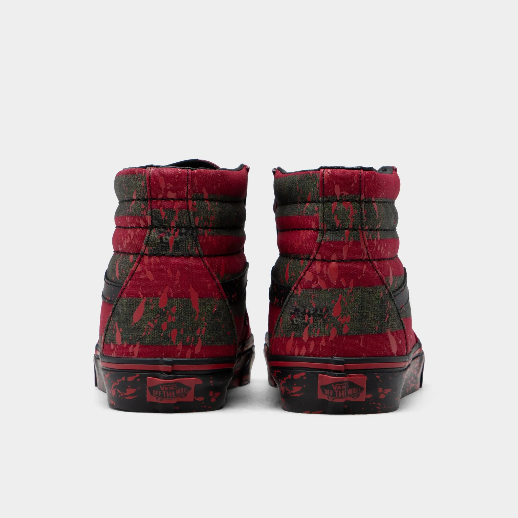Vans x Nightmare on Elm Street Sk8-Hi / Terror Red