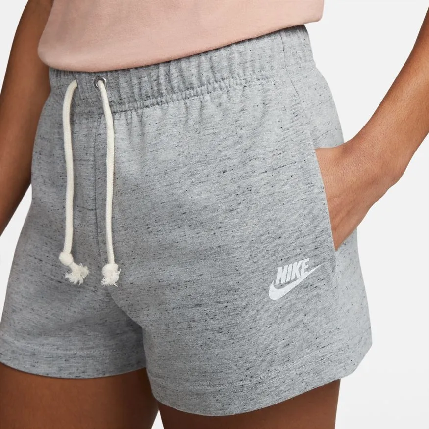 W NSW GYM VINTAGE SHORTS DK GREY HEATHER