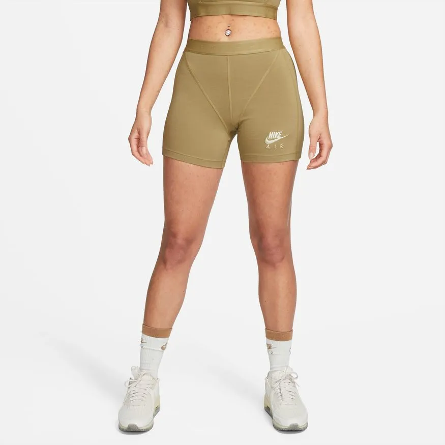 W RIBBED SHORTS BARLEY
