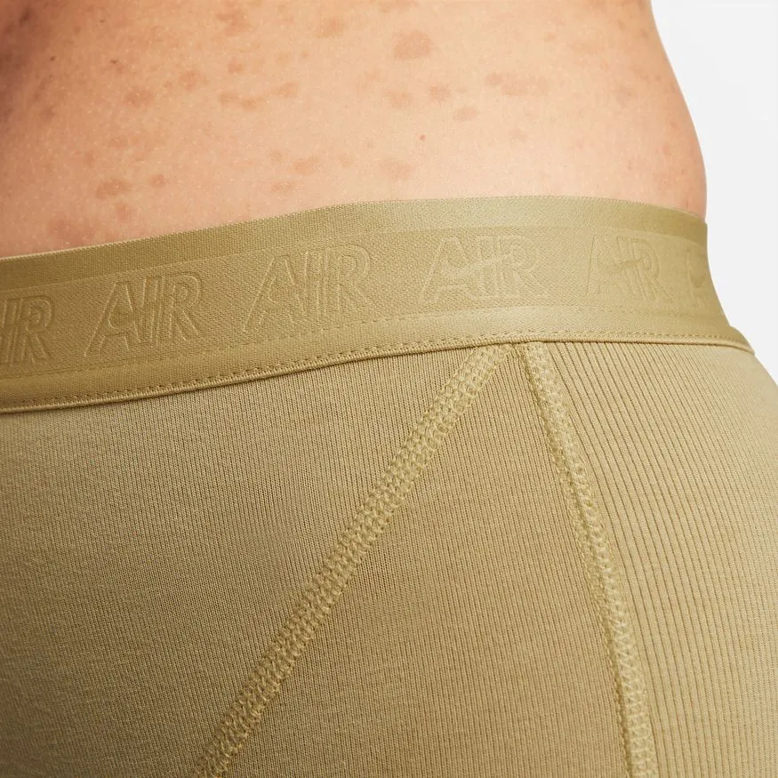 W RIBBED SHORTS BARLEY