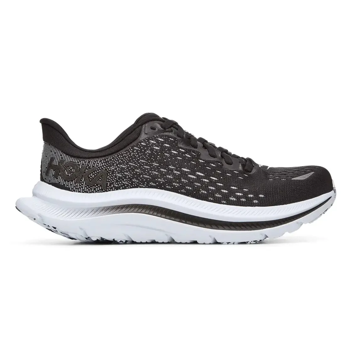 Womens HOKA Kawana - Black / White