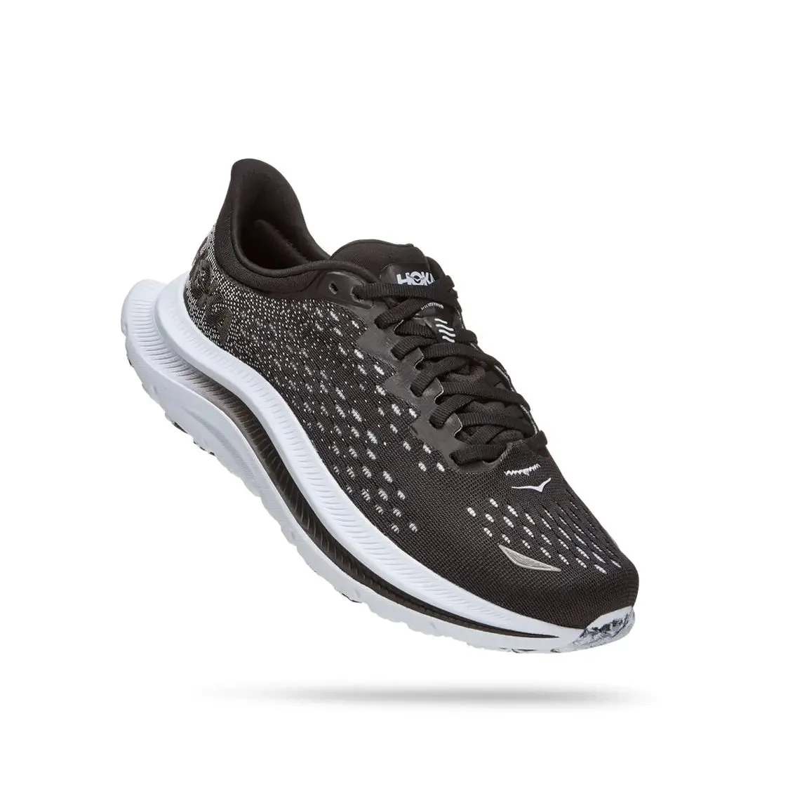 Womens HOKA Kawana - Black / White